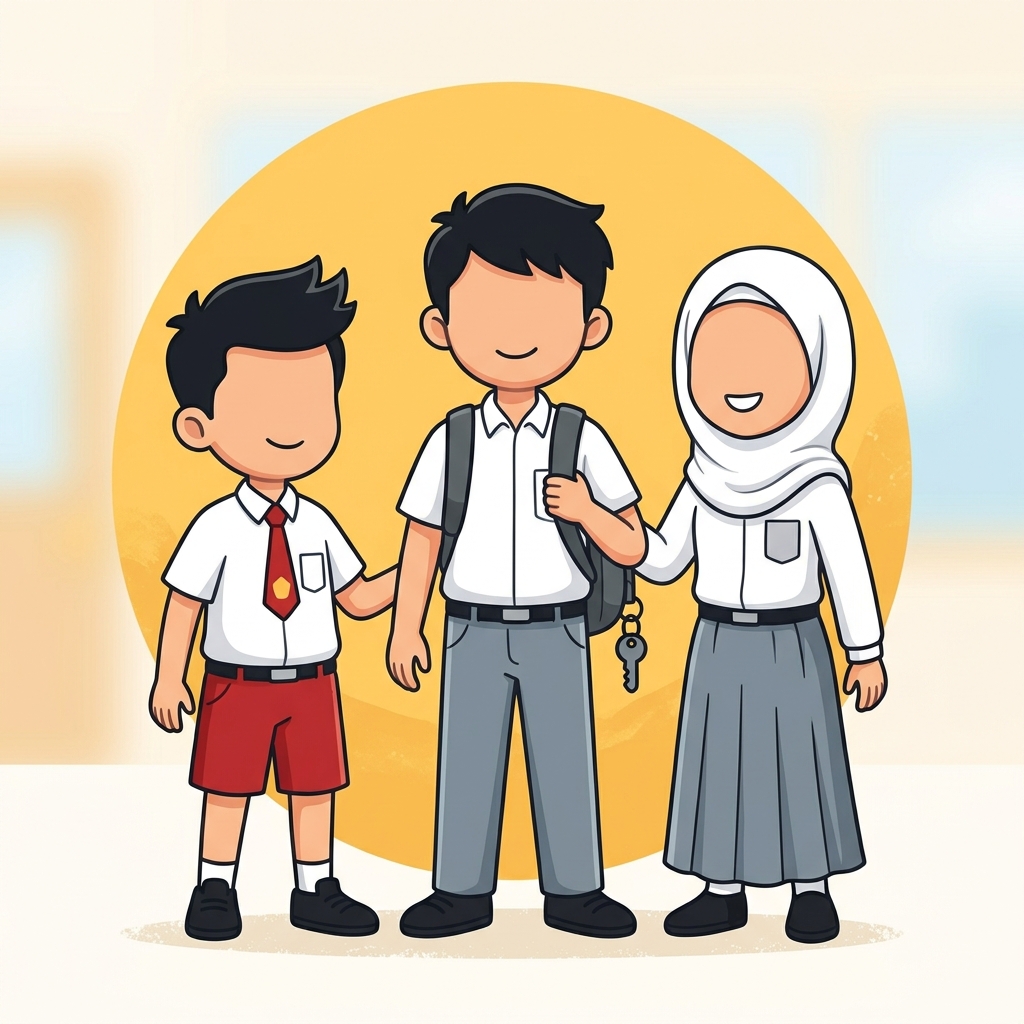 Siswa Belajar Online