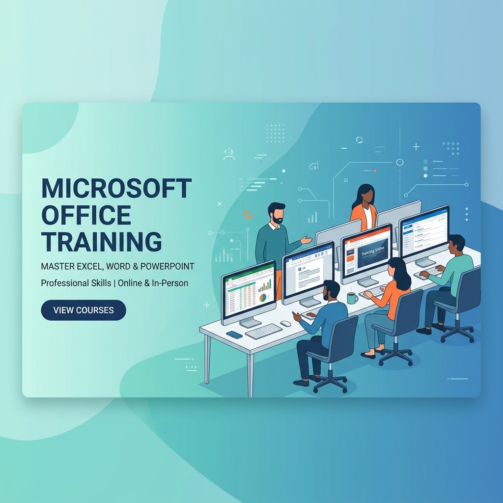 Office Training Illustration